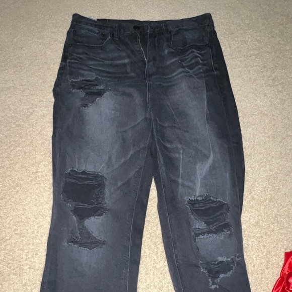 all black boyfriend jeans - Picture 1 of 2